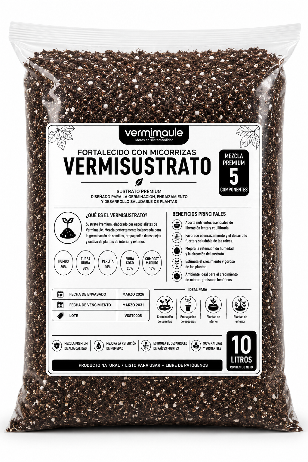 Sustrato Premium 10 litros