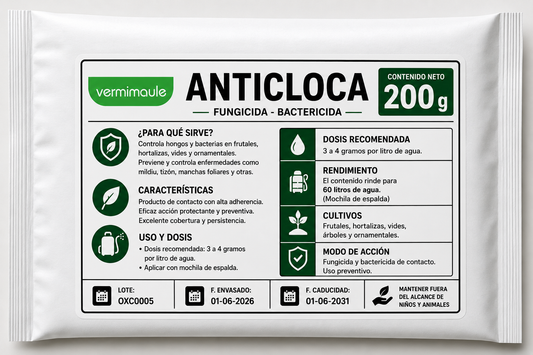 Anticloca - Fungicida y Bactericida de Contacto 200 g