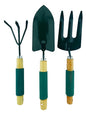 Kit de Herramientas Jardinería con mango de madera