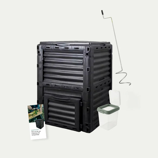 Kit de Compostaje 300 litros (incluye accesorios)