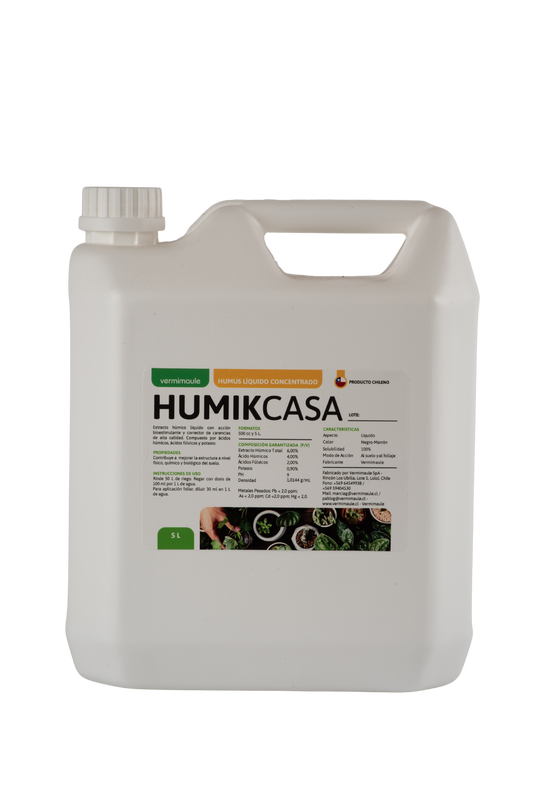 Humus líquido concentrado - Humik Casa 5 litros
