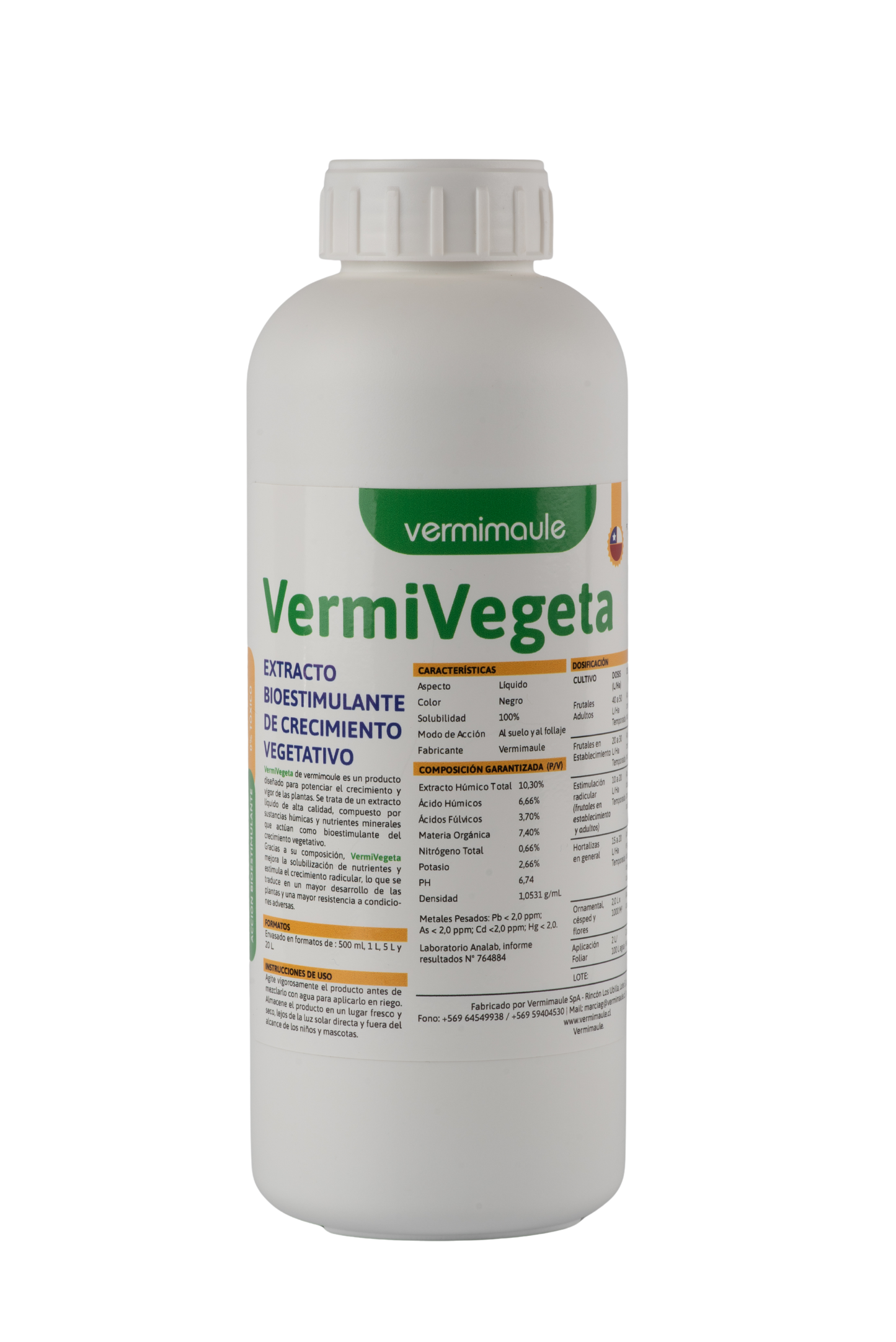 Bioestimulante de Crecimiento - Vermivegeta 1 litro