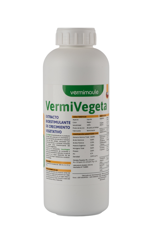 Bioestimulante de Crecimiento - Vermivegeta 1 litro