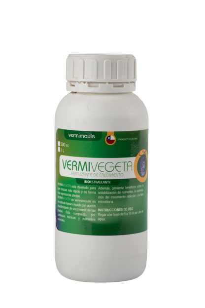 Bioestimulante de Crecimiento - Vermivegeta Grow 500 cc