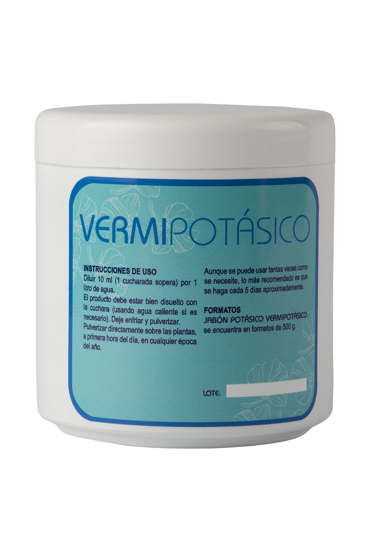 Jabón Potásico Concentrado - Vermipotasico 500 gr