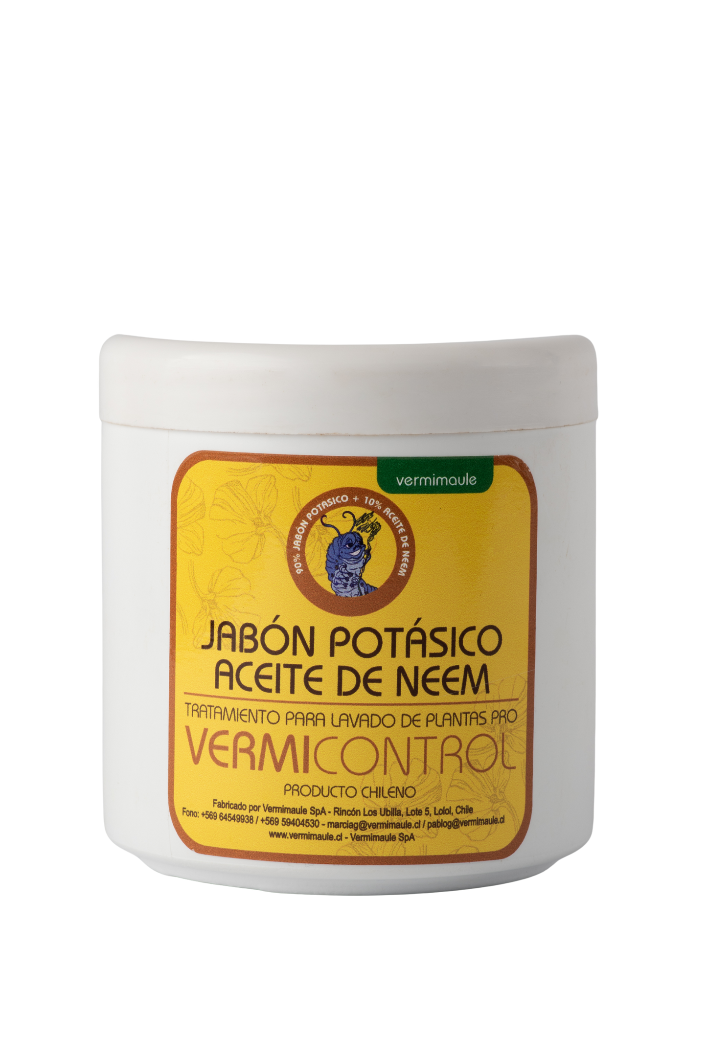 Jabón Potásico con aceite de Neem - Vermicontrol 500 gr