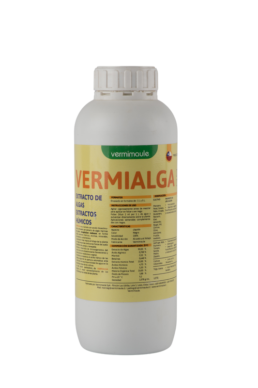Bioestimulante de Alga - Vermialga (Ascophyllum Nodosum) 1 litro