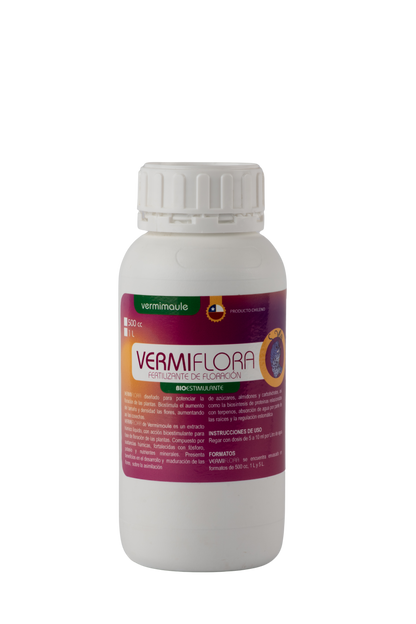 Bioestimulante Floración - Vermiflora Grow 500 cc