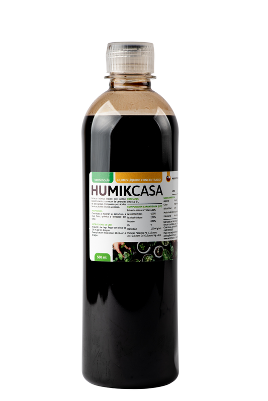 Humus líquido concentrado - Humik Casa 500 cc