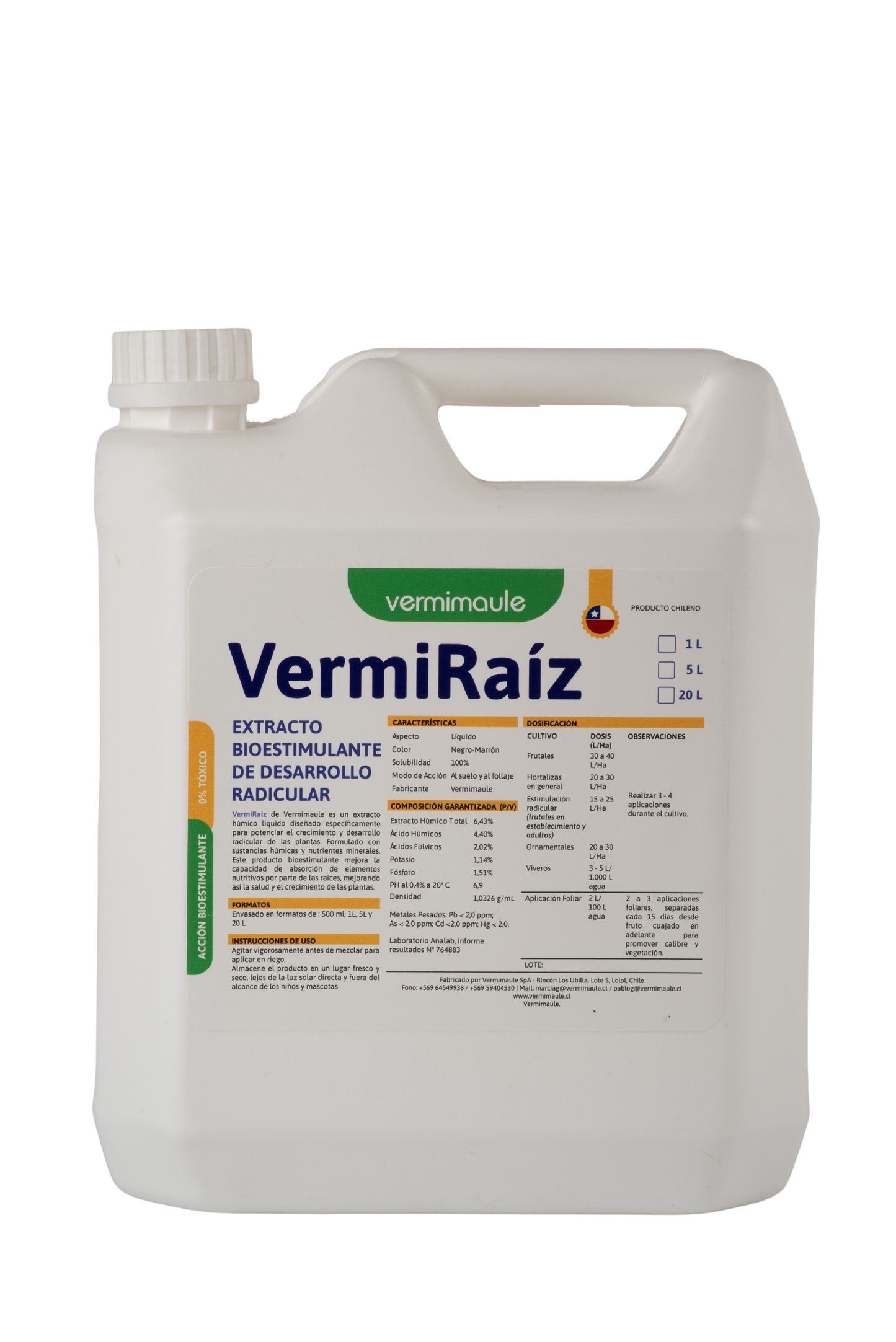Enraizante - Vermiraíz 5 litros